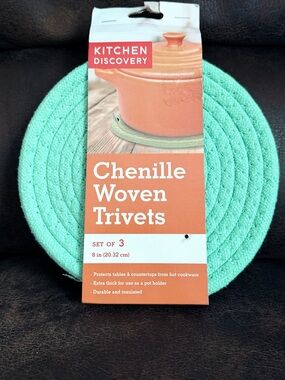 Chenille Woven Trivets